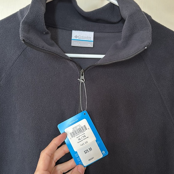 Black Columbia women’s glacial half zip - Picture 2 of 3